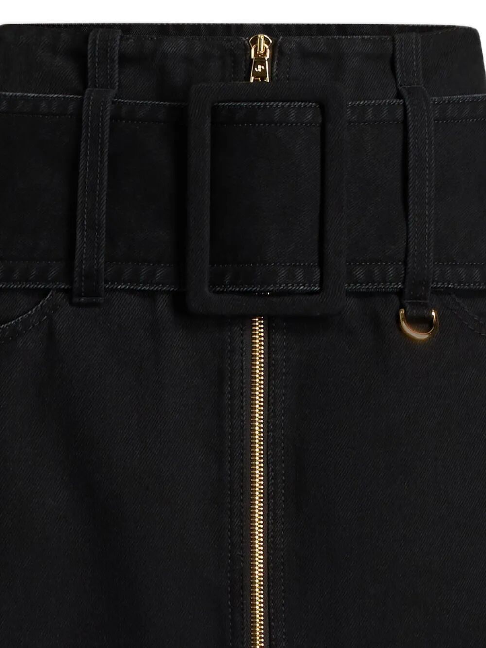 Patou ZIPPED MIDI BELTED SKIRT Size 30" / US 8 / IT 44 - 2 Thumbnail