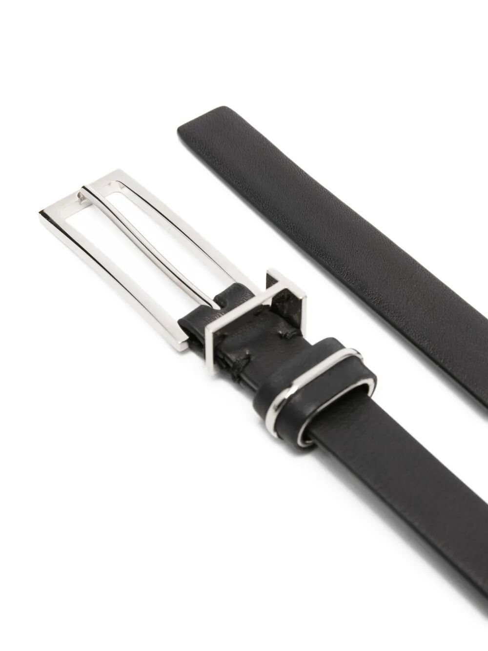 Tom Ford NATURAL LEATHER METAL T LOOP BELT 15 MM Size ONE SIZE - 3 Thumbnail