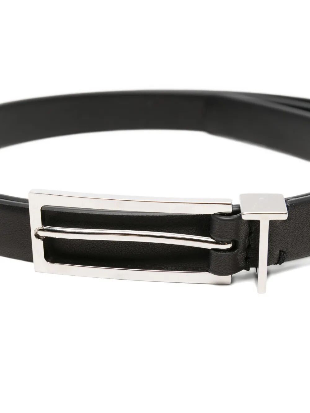 Tom Ford NATURAL LEATHER METAL T LOOP BELT 15 MM Size ONE SIZE - 2 Thumbnail