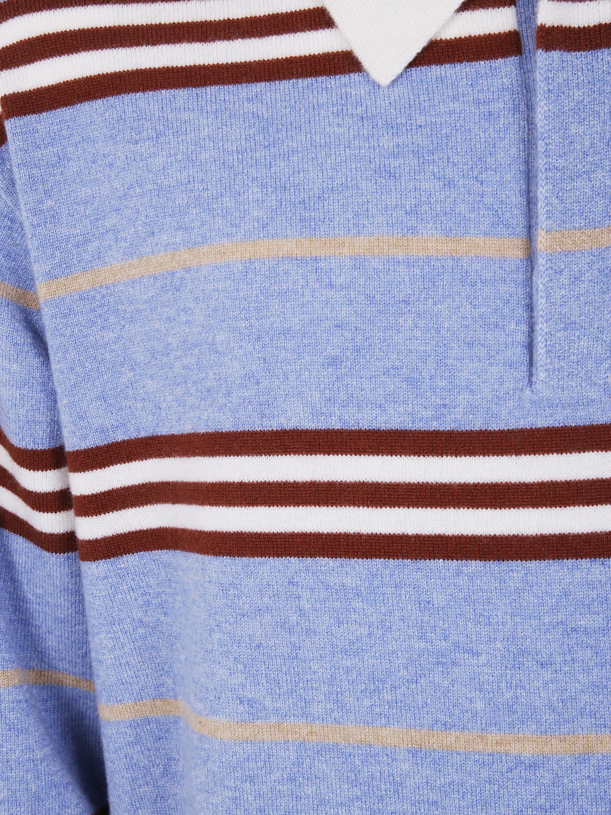 Guest in Residence STRIPED RUBGY POLO SHIRT Size US M / EU 48-50 / 2 - 5 Thumbnail
