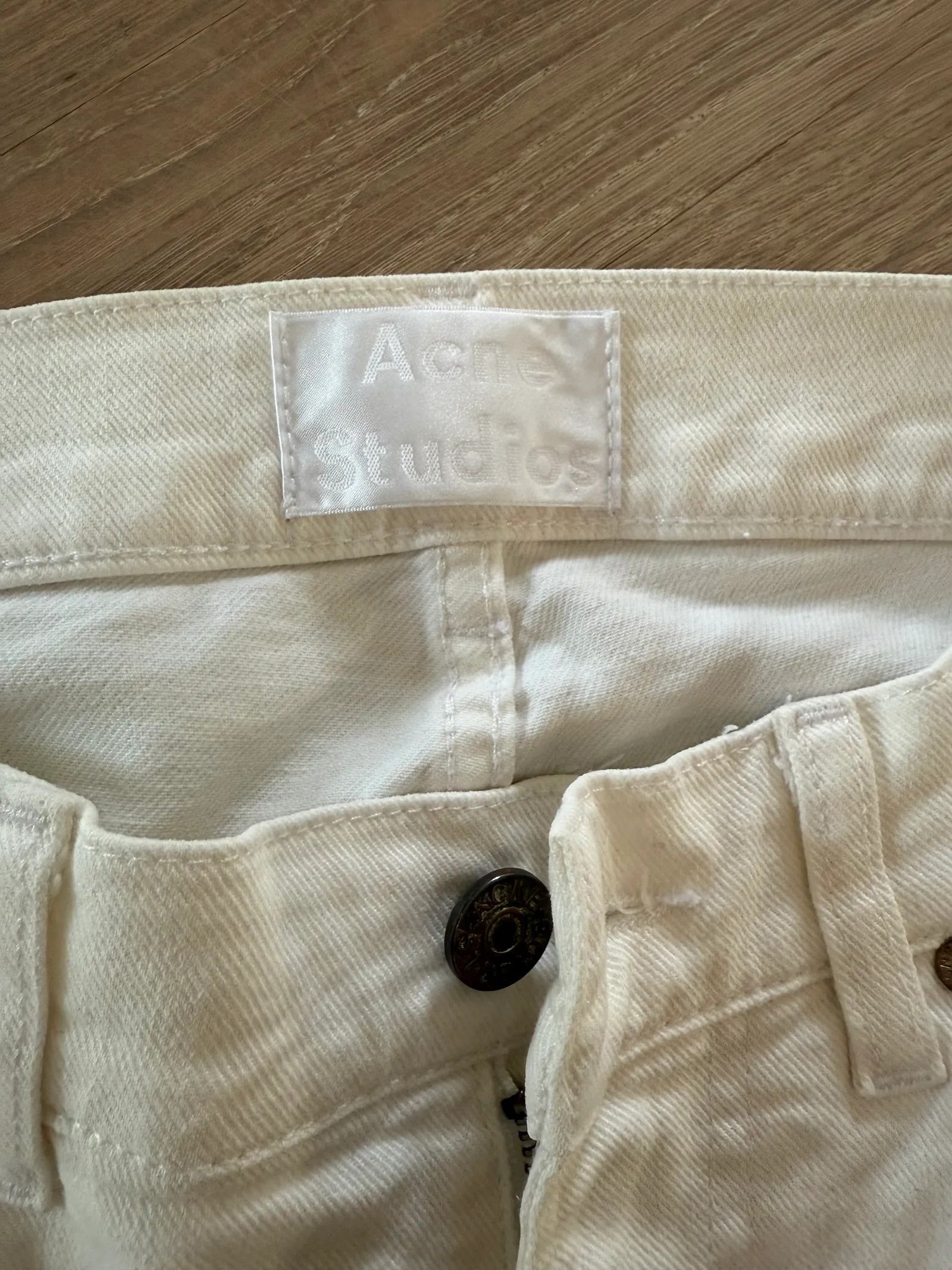 Acne Studios Acne Studios Ace white Pants Size US 29 - 3 Thumbnail
