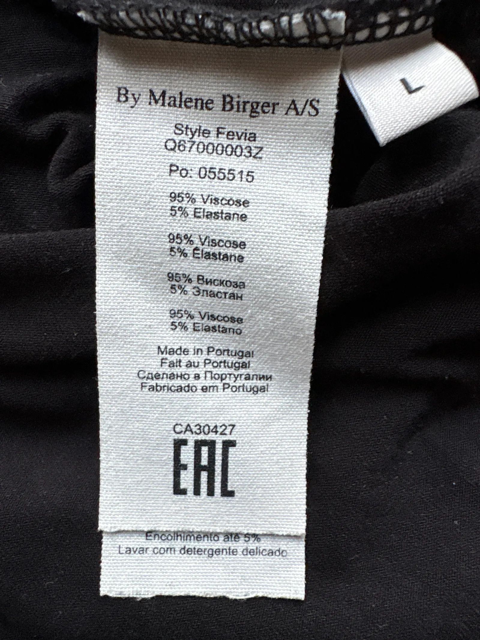 By Malene Birger By Malene Birger Style Frecia Short Sleeve T-shirt Size L / US 10 / IT 46 - 3 Thumbnail