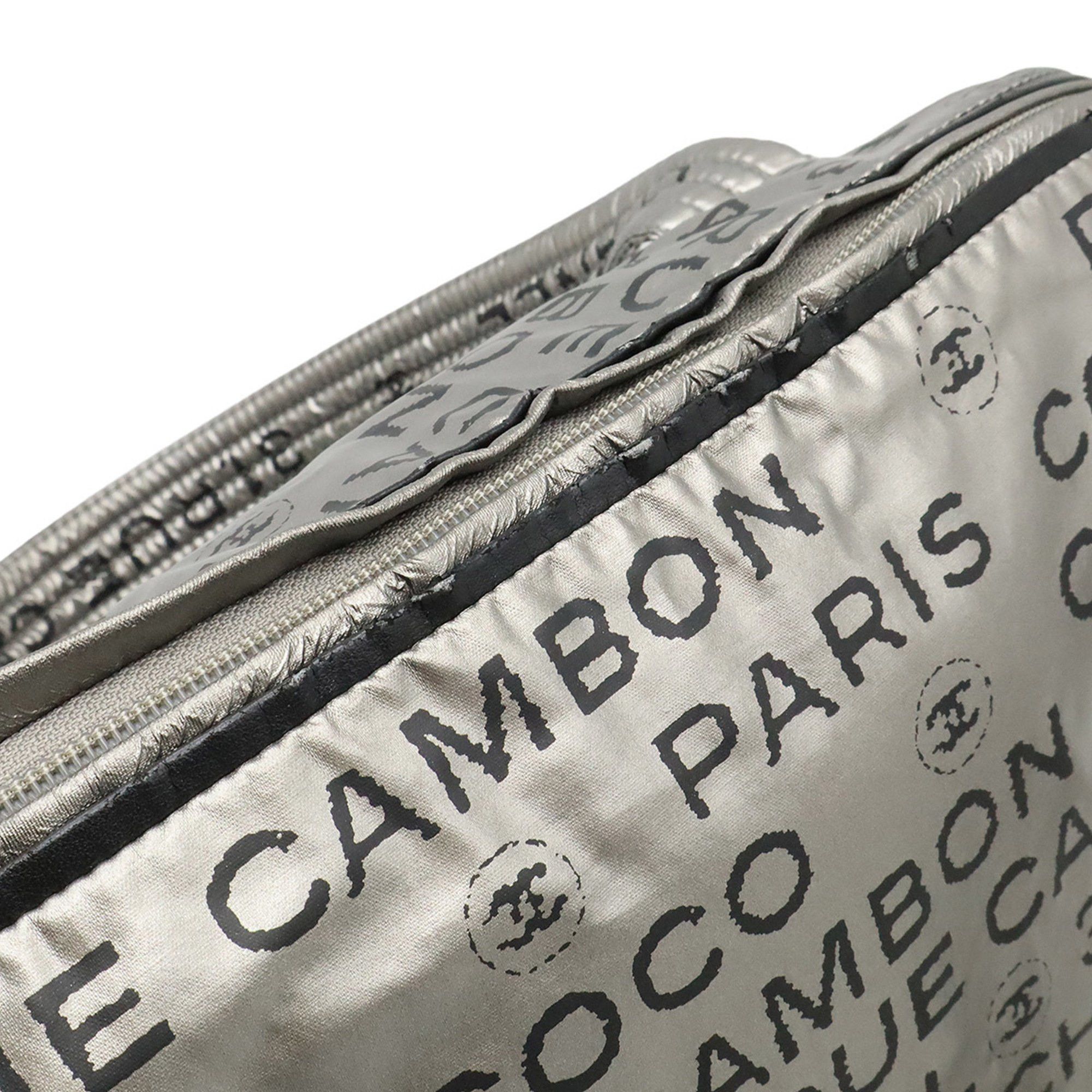 Chanel CHANEL Unlimited Tote Bag Shoulder Nylon Silver 6114 Size ONE SIZE - 8 Thumbnail