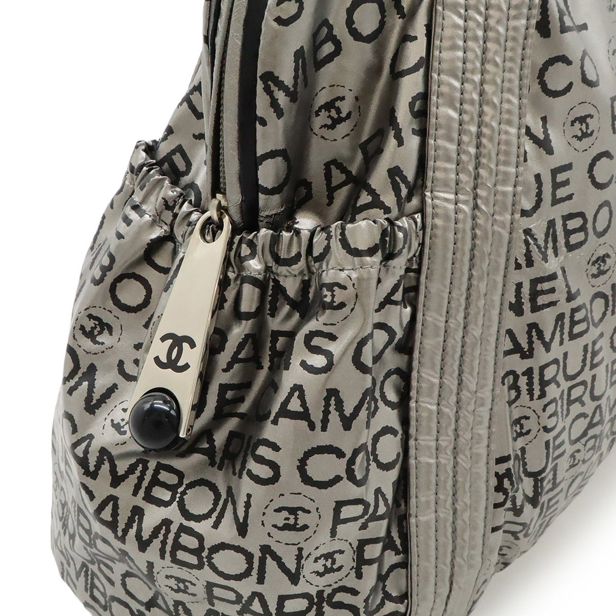 Chanel CHANEL Unlimited Tote Bag Shoulder Nylon Silver 6114 Size ONE SIZE - 6 Thumbnail