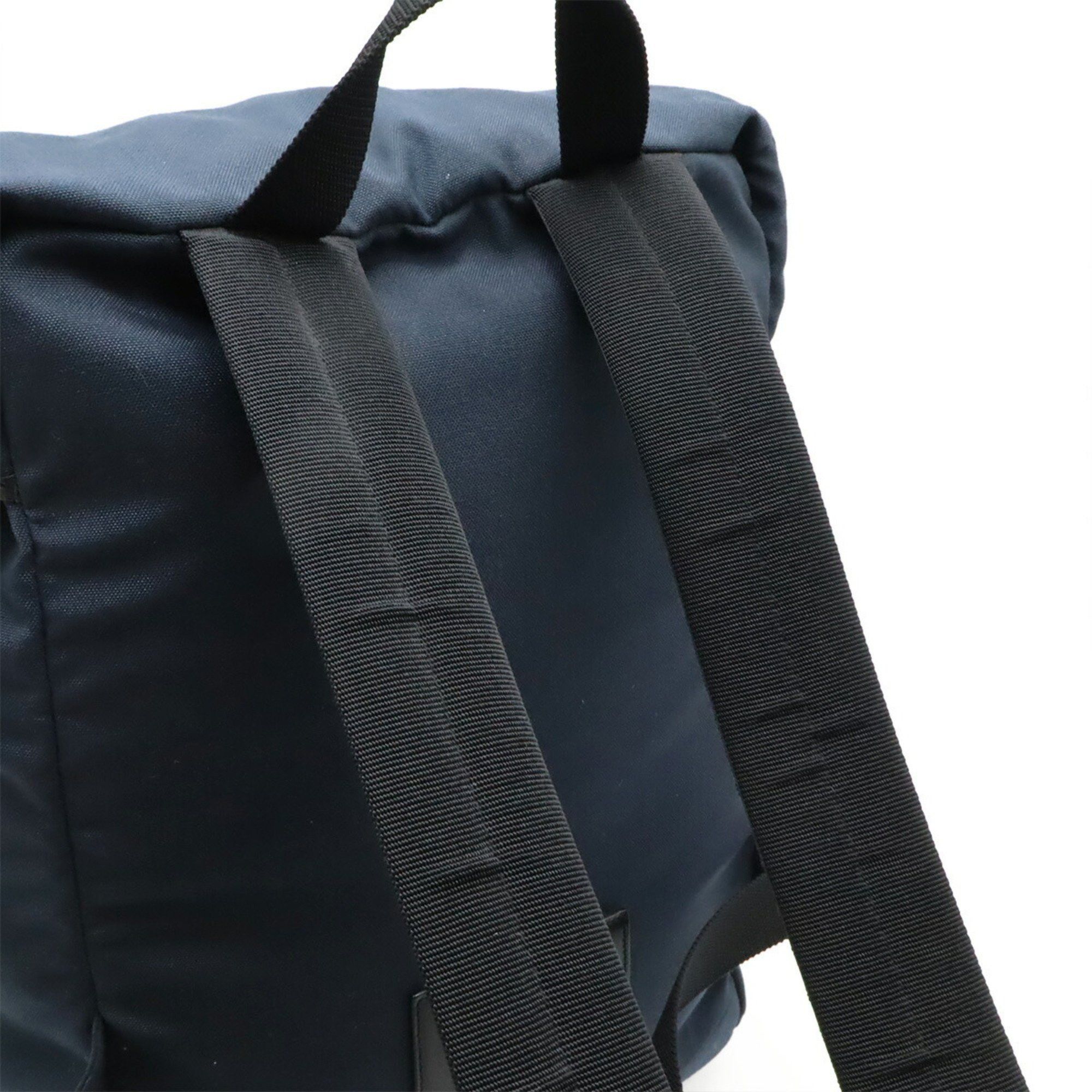 Yves Saint Laurent SAINT LAURENT PARIS YSL Yves Saint Laurent Hunting Rock Sack Backpack in Navy Canvas (342609) Size ONE SIZE - 5 Thumbnail