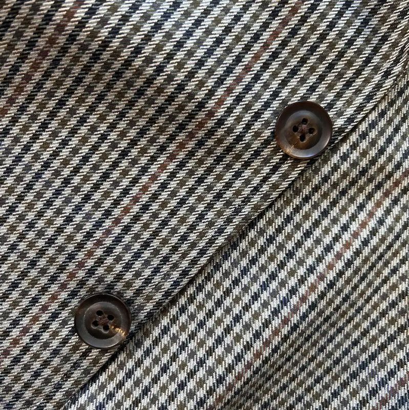 Burberry Burberry Men's Multicolor Wool Long Sleeve Coat Size US M / EU 48-50 / 2 - 10 Thumbnail