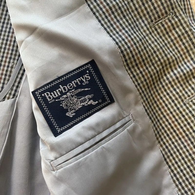 Burberry Burberry Men's Multicolor Wool Long Sleeve Coat Size US M / EU 48-50 / 2 - 6 Thumbnail