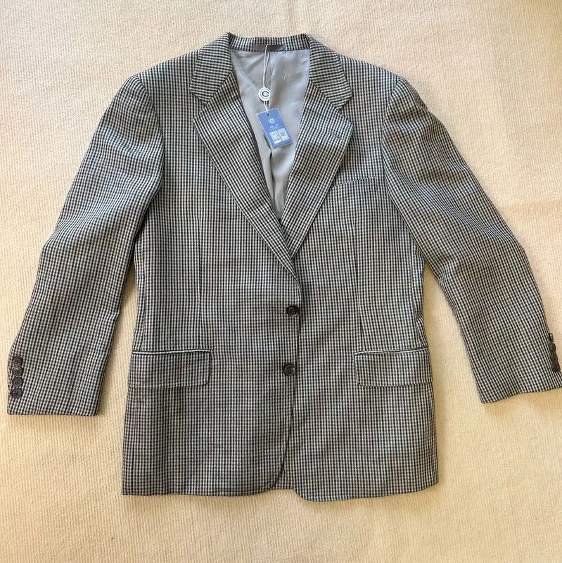 Burberry Burberry Men's Multicolor Wool Long Sleeve Coat Size US M / EU 48-50 / 2 - 2 Thumbnail