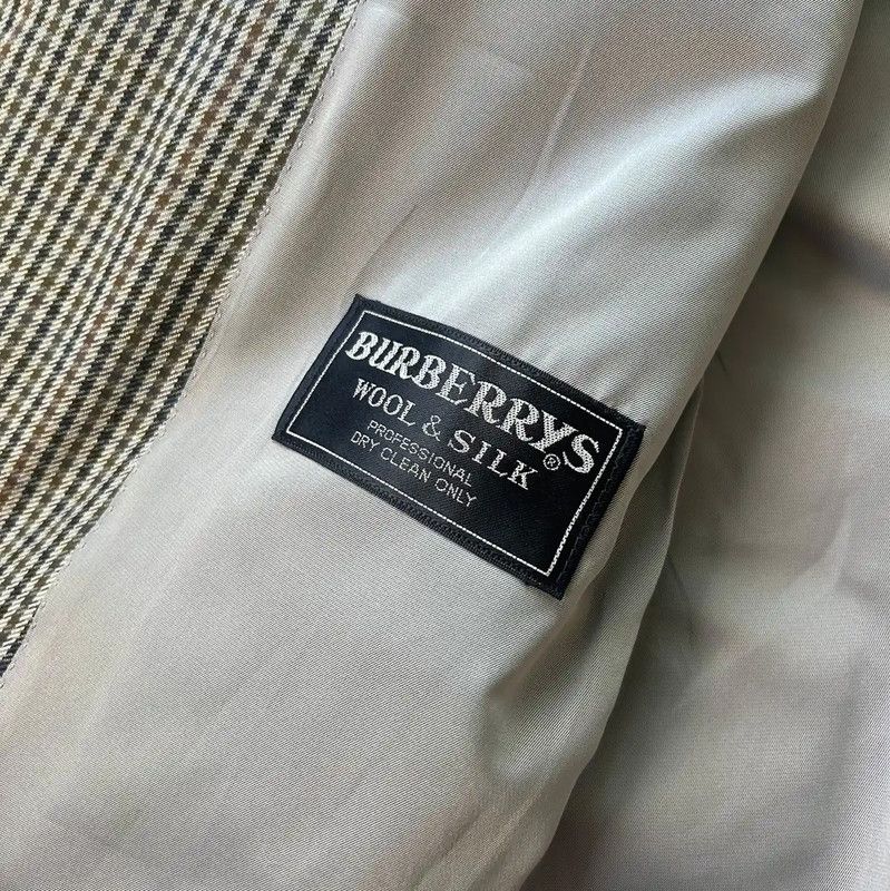 Burberry Burberry Men's Multicolor Wool Long Sleeve Coat Size US M / EU 48-50 / 2 - 5 Thumbnail