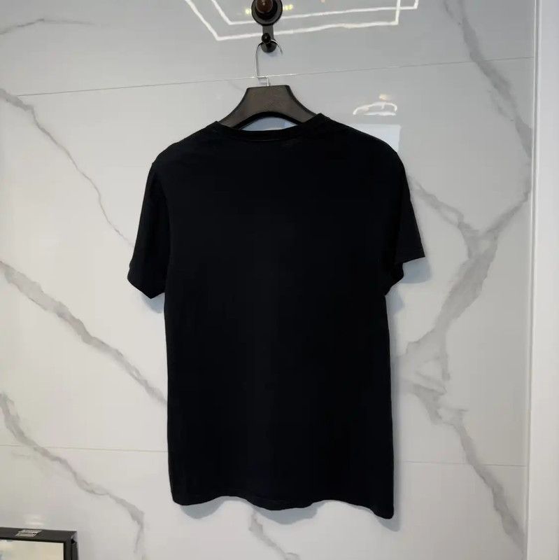 Burberry Burberry Men's Black Logo Short Sleeve T-shirt Size US L / EU 52-54 / 3 - 2 Thumbnail