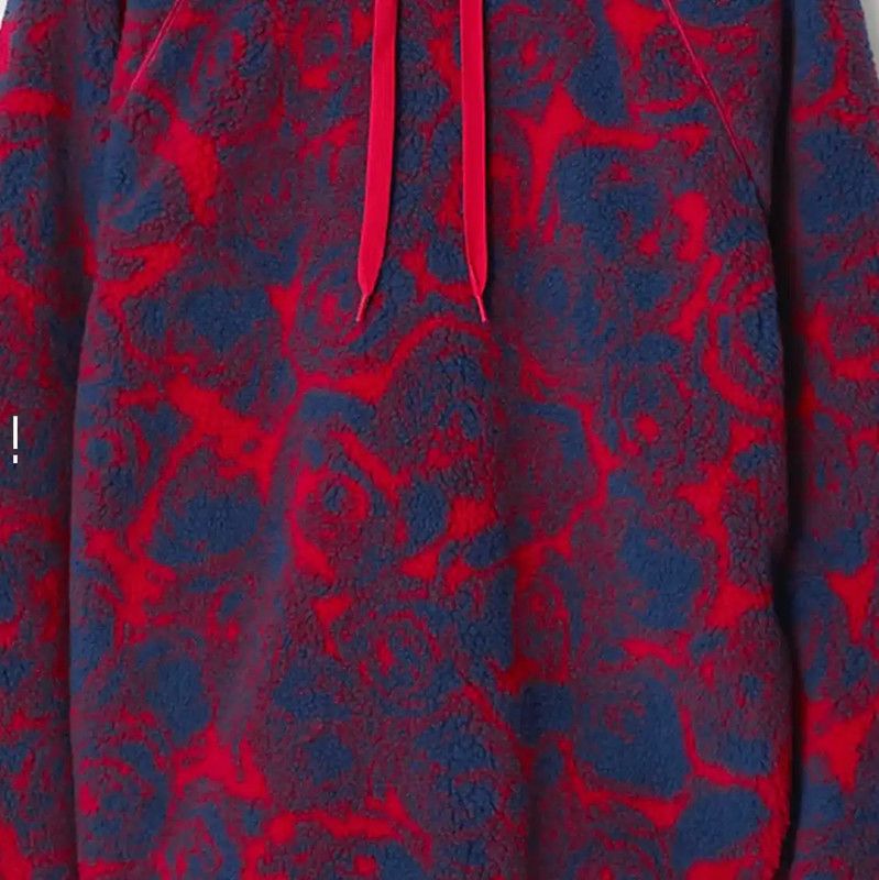 Burberry Burberry XL Winter Burgundy Wool Blend Hoodie Size US XL / EU 56 / 4 - 3 Thumbnail