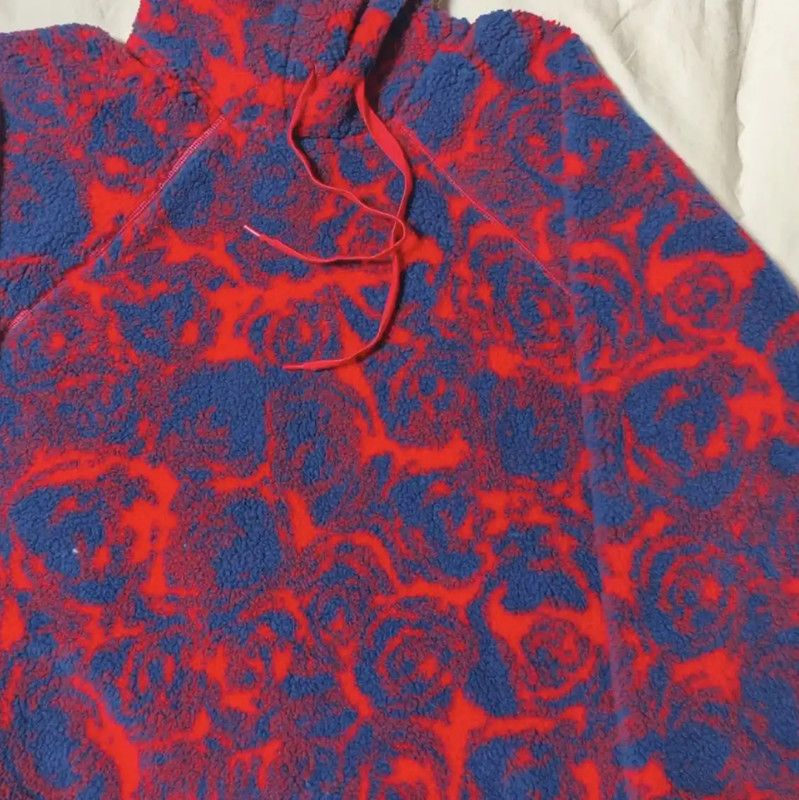 Burberry Burberry XL Winter Burgundy Wool Blend Hoodie Size US XL / EU 56 / 4 - 8 Thumbnail
