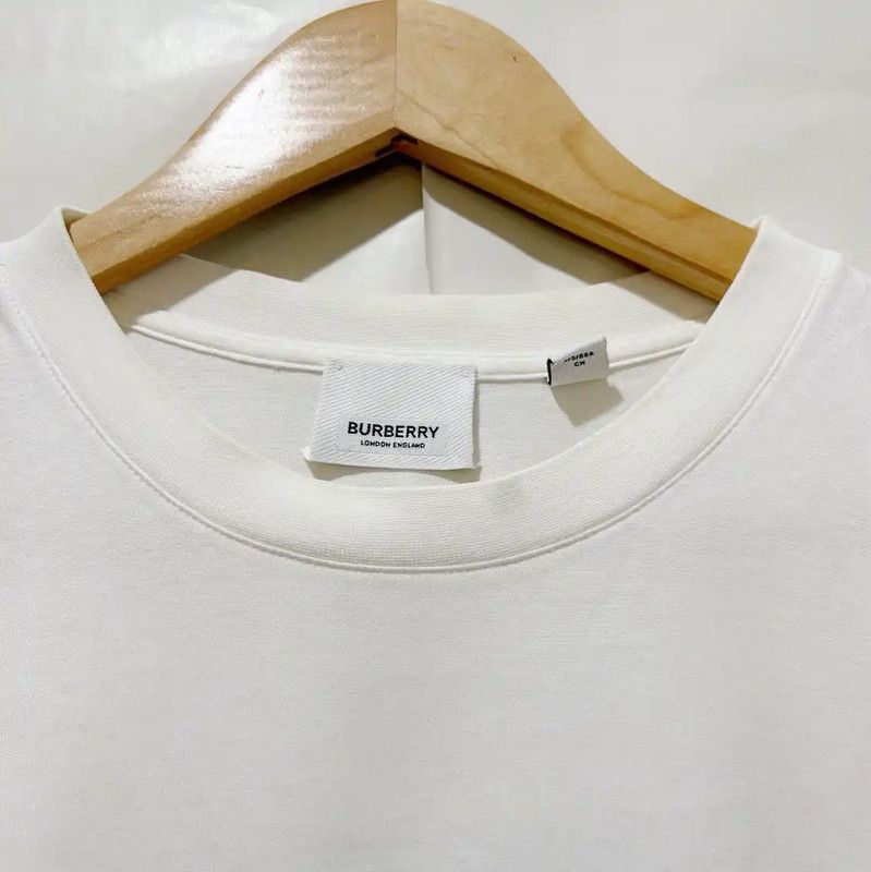 Burberry Burberry White Logo Summer T-Shirt Size US XS / EU 42 / 0 - 3 Thumbnail