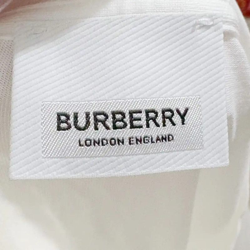 Burberry Burberry White Logo Summer T-Shirt Size US XS / EU 42 / 0 - 4 Thumbnail