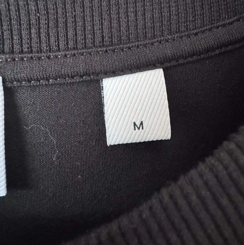 Burberry Burberry Black Cotton Embroidered Men's T-Shirt Size US M / EU 48-50 / 2 - 6 Thumbnail