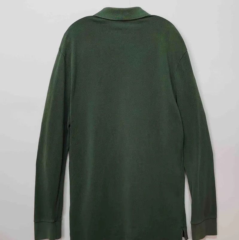 Burberry Burberry Military Green Cotton Men's Polo Size US M / EU 48-50 / 2 - 2 Thumbnail