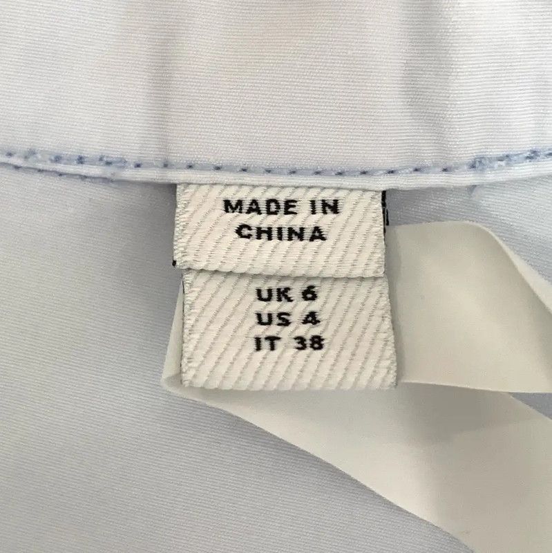 Burberry Burberry Light Blue Cotton Men's Shirt Size US S / EU 44-46 / 1 - 6 Thumbnail