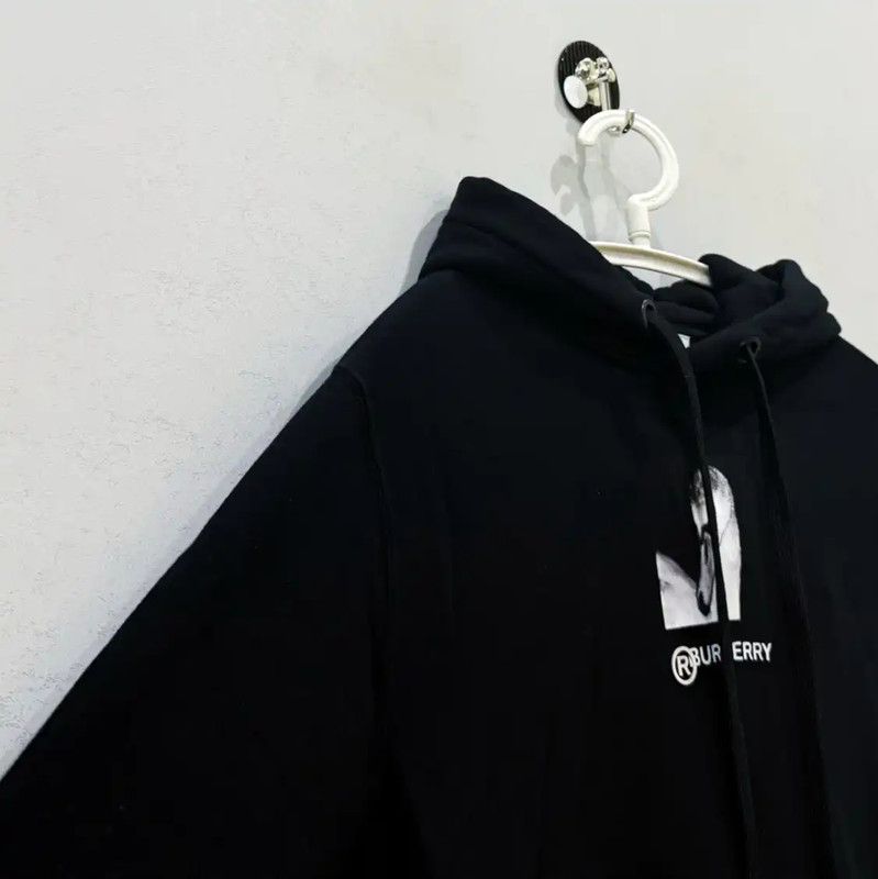Burberry Burberry Black Cotton Men's Hoodie Size US XXS / EU 40 - 3 Thumbnail
