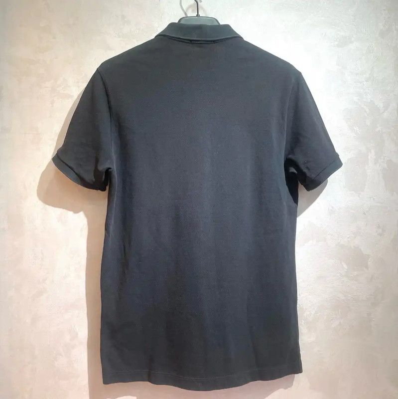 Burberry Burberry Black Cotton Men's Polo Shirt Size US M / EU 48-50 / 2 - 2 Thumbnail
