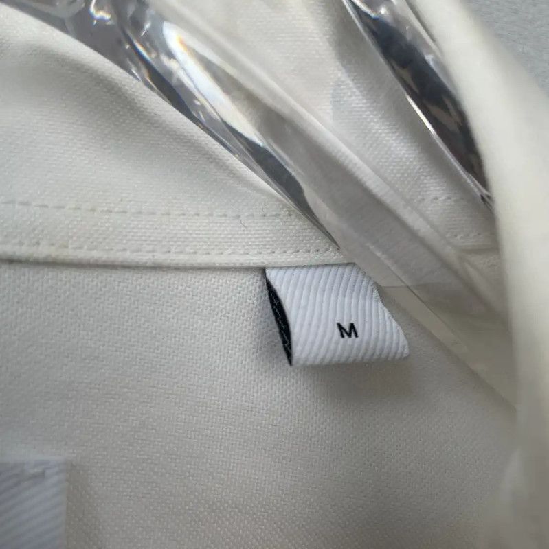 Burberry Burberry White Long Sleeve Men's Shirt Size US M / EU 48-50 / 2 - 6 Thumbnail