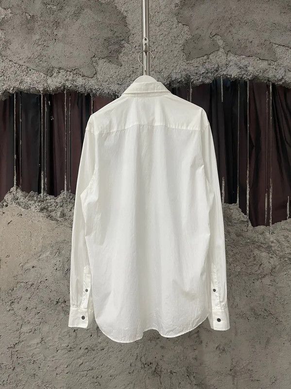 Burberry Burberry Men's White Long Sleeve Shirt Size US M / EU 48-50 / 2 - 2 Thumbnail