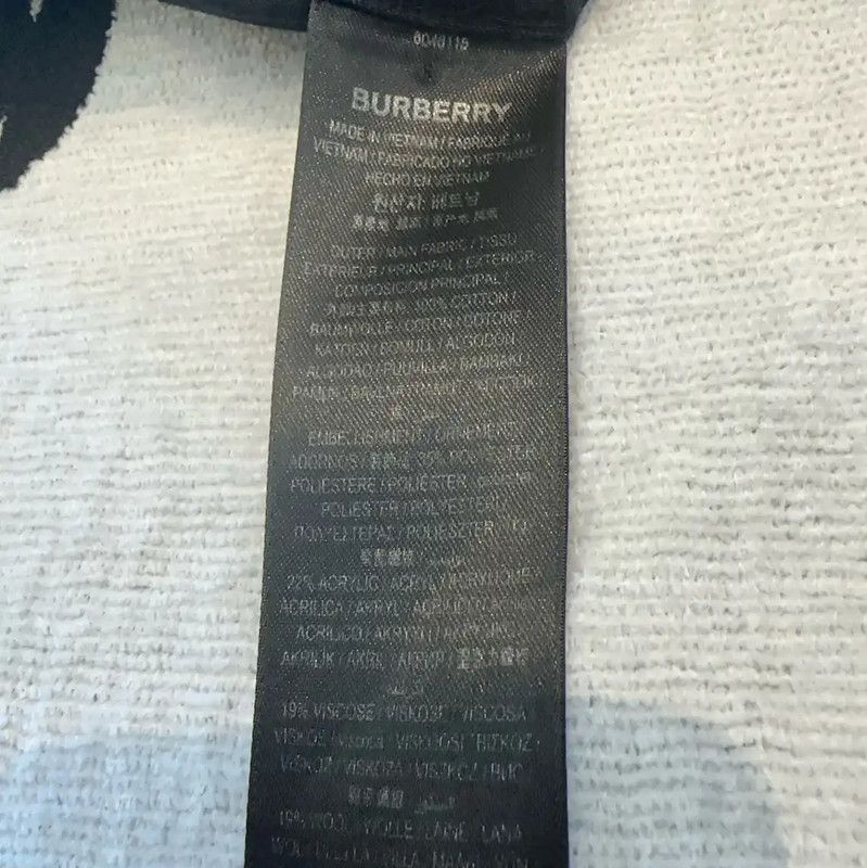 Burberry Burberry Black Cotton Long Sleeve Shirt Size US XL / EU 56 / 4 - 7 Thumbnail