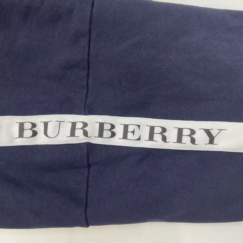 Burberry Burberry Cotton Navy Short Sleeve T-Shirt Size US XL / EU 56 / 4 - 5 Thumbnail