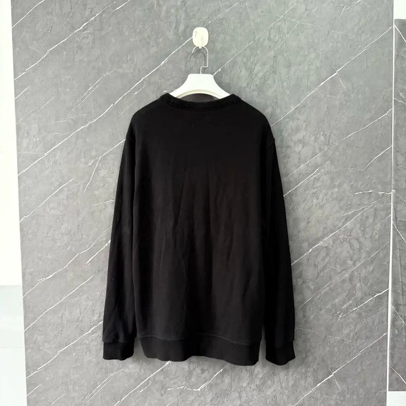 Burberry Burberry Men's Black Cotton Sweatshirt XL Size US XL / EU 56 / 4 - 2 Thumbnail