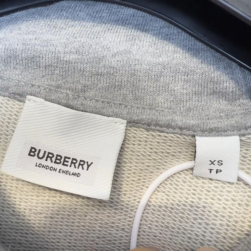 Burberry Burberry Limited Gray Hoodie for Men Size US XS / EU 42 / 0 - 4 Thumbnail