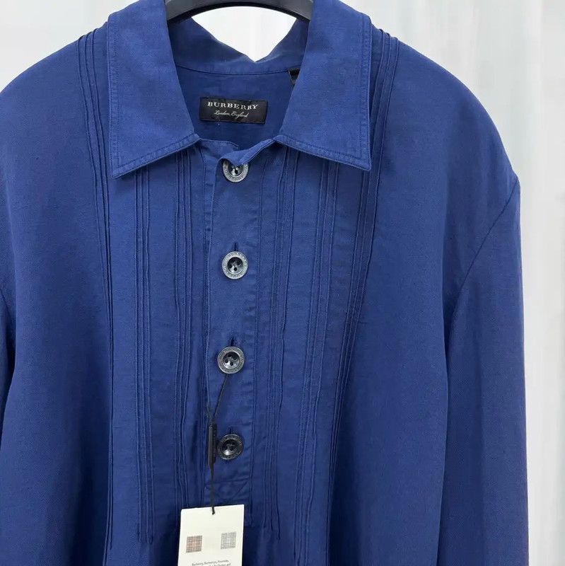 Burberry Burberry Men's Long Sleeve Blue Coat Size US M / EU 48-50 / 2 - 3 Thumbnail