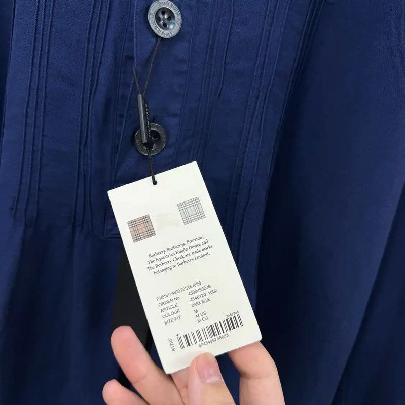 Burberry Burberry Men's Long Sleeve Blue Coat Size US M / EU 48-50 / 2 - 5 Thumbnail
