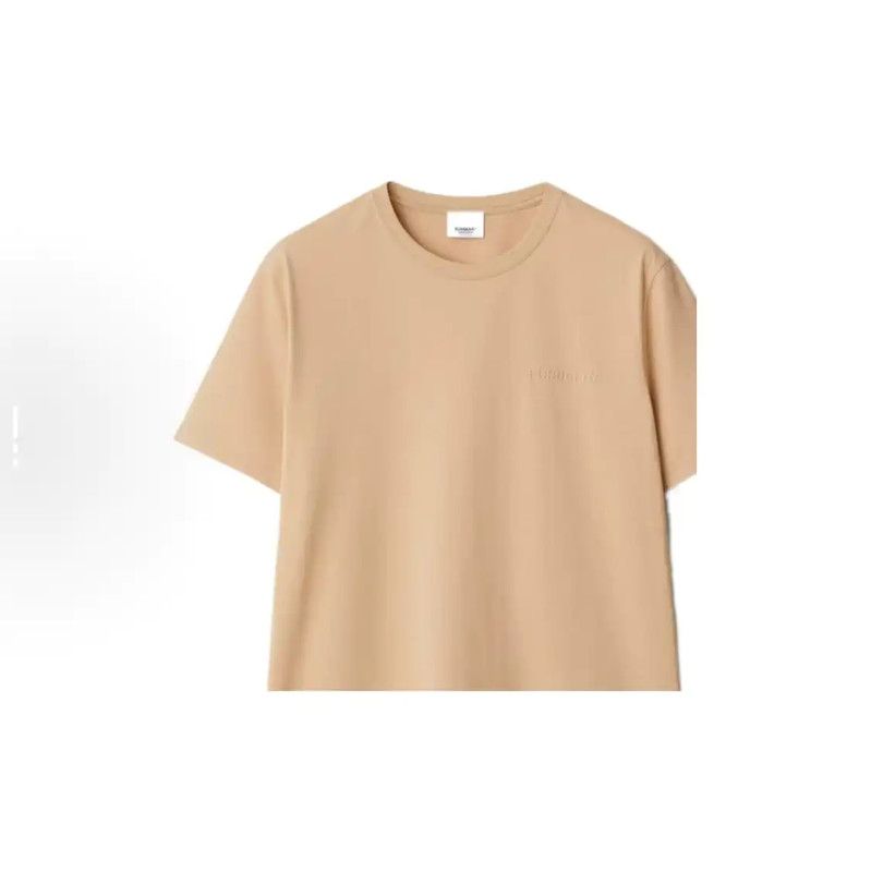 Burberry Burberry Men's Khaki Cotton T-Shirt Size US S / EU 44-46 / 1 - 5 Thumbnail