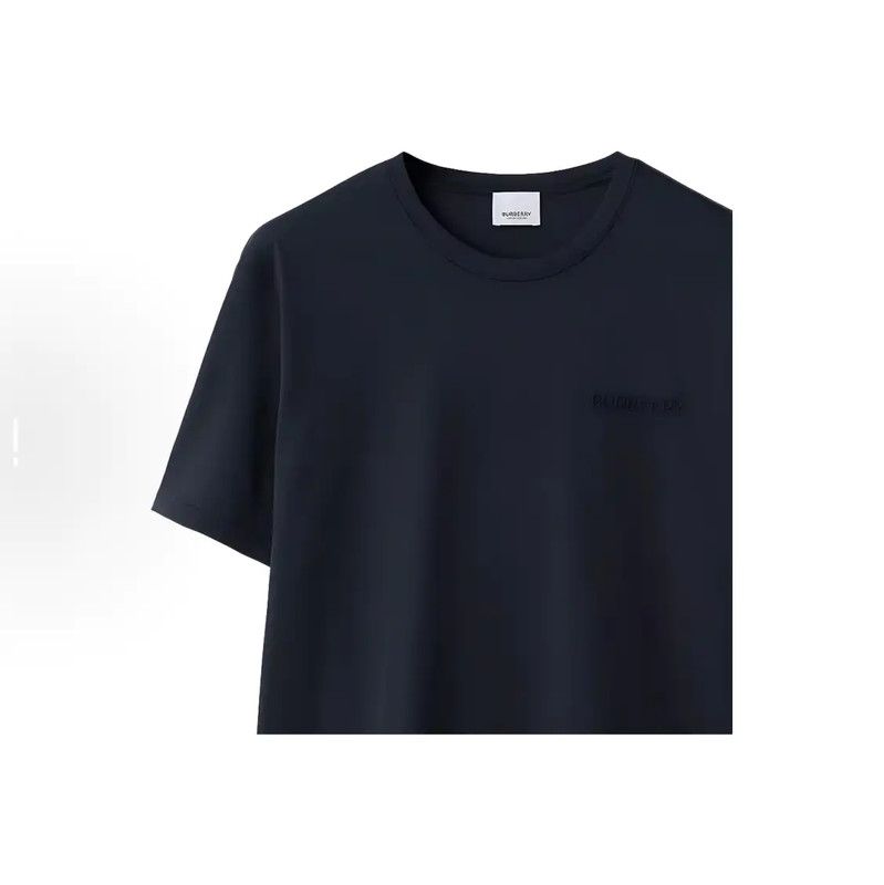 Burberry Burberry Blue Cotton Men's T-Shirt Size US S / EU 44-46 / 1 - 4 Thumbnail