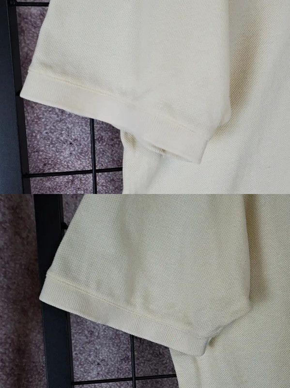 Burberry Burberry Men's Summer Beige Cotton Embroidered Polo Shirt Size US M / EU 48-50 / 2 - 4 Thumbnail