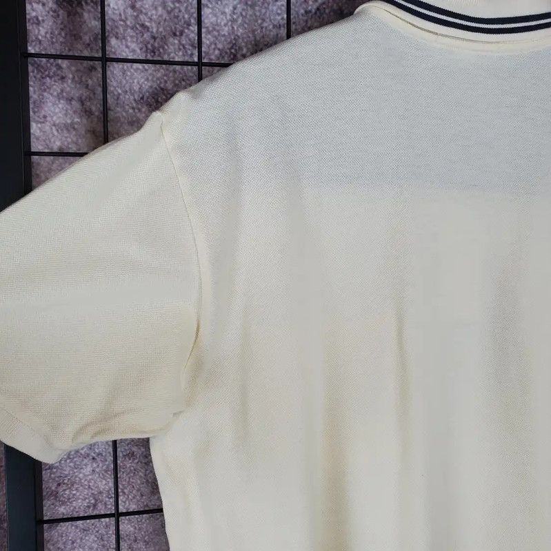 Burberry Burberry Men's Summer Beige Cotton Embroidered Polo Shirt Size US M / EU 48-50 / 2 - 7 Thumbnail