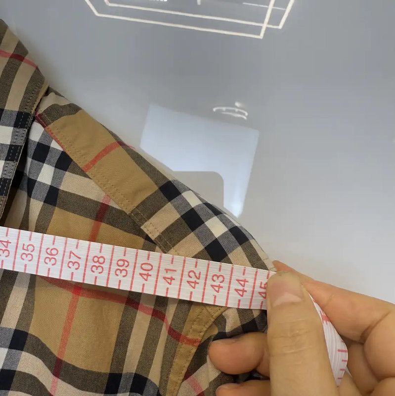 Burberry Burberry Men's Long Sleeve Striped Shirt Size US S / EU 44-46 / 1 - 5 Thumbnail