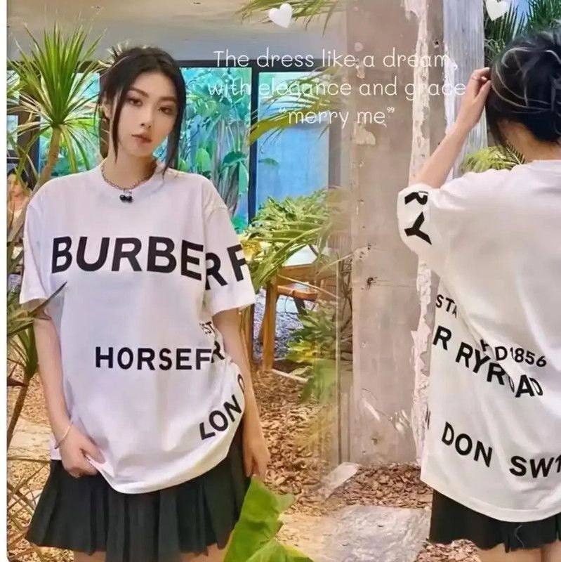 Burberry Burberry Logo Print Short Sleeve T-Shirt Size US M / EU 48-50 / 2 - 8 Thumbnail