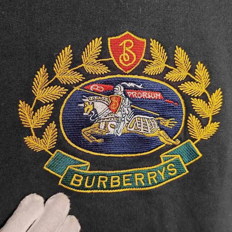 Burberry Burberry Black Cotton Men's Sweatshirt Size S Size US S / EU 44-46 / 1 - 4 Thumbnail