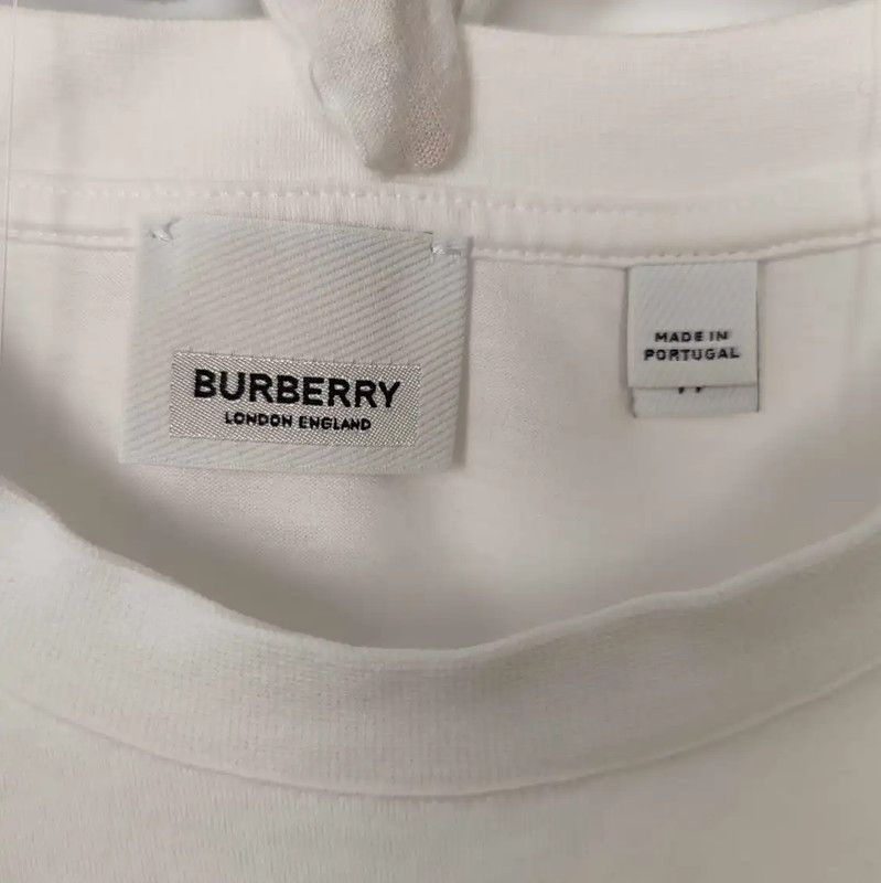 Burberry Burberry White Cotton Short Sleeve T-shirt Size US XS / EU 42 / 0 - 3 Thumbnail