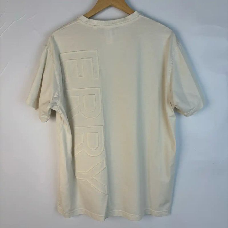Burberry Burberry Men's Beige Cotton Logo Short Sleeve T-Shirt Size US S / EU 44-46 / 1 - 2 Thumbnail