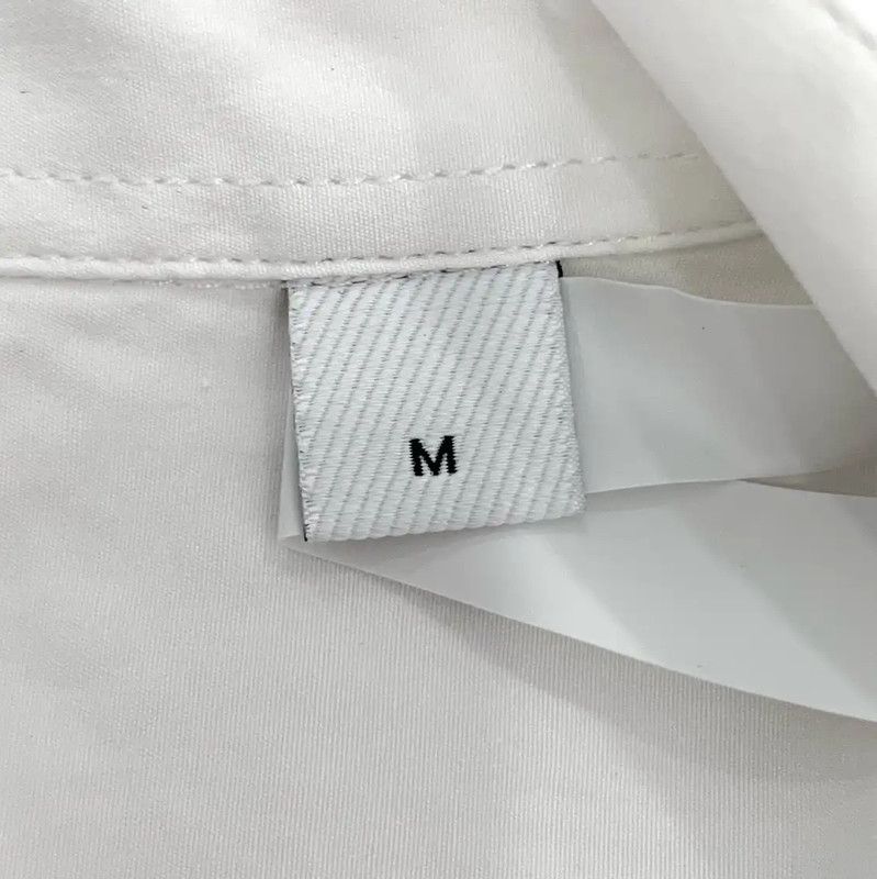 Burberry Burberry Men's White Cotton Long Sleeve Shirt Size US M / EU 48-50 / 2 - 6 Thumbnail