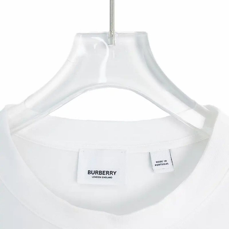 Burberry Burberry White Cotton Men's T-Shirt Size US M / EU 48-50 / 2 - 3 Thumbnail