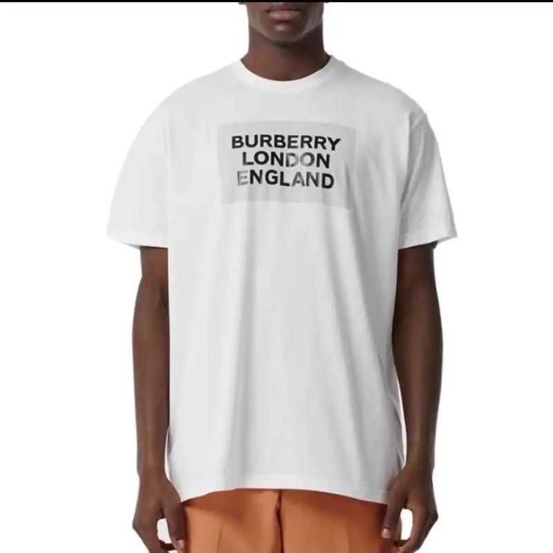 Burberry Burberry White Cotton Men's T-Shirt Size US M / EU 48-50 / 2 - 8 Thumbnail