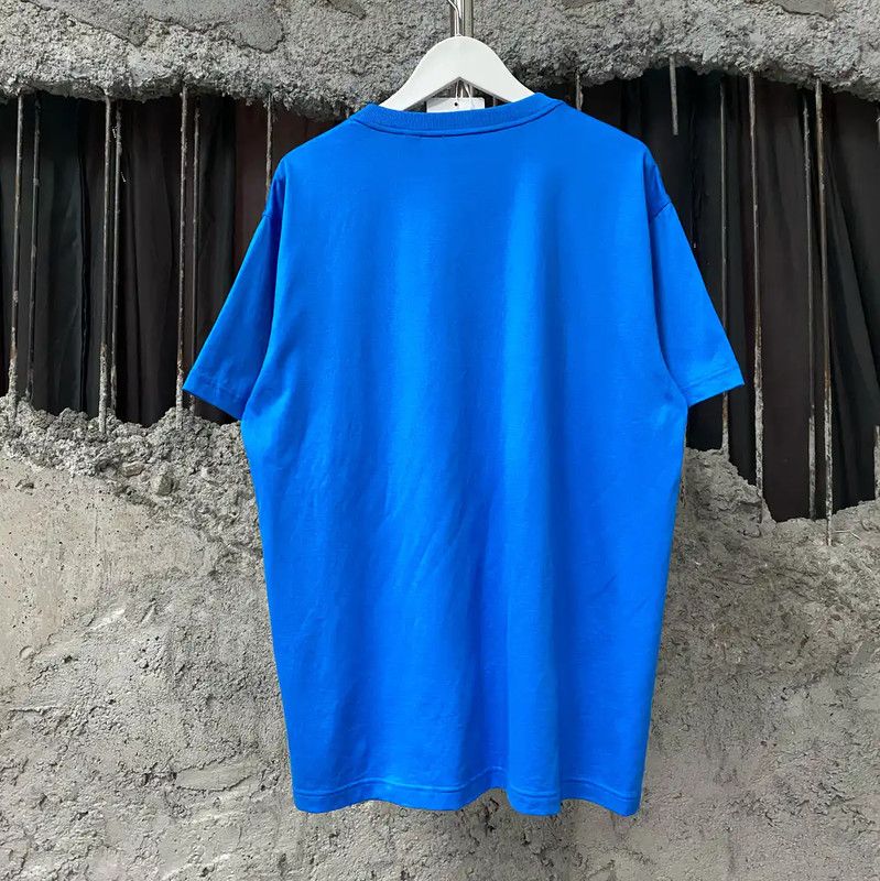 Burberry Burberry Summer Blue Cotton Short Sleeve T-Shirt Size US XXS / EU 40 - 2 Thumbnail
