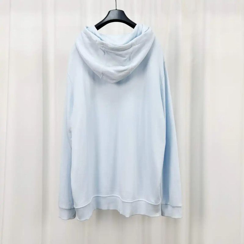 Burberry Burberry Light Blue Logo Men's Hoodie Size US L / EU 52-54 / 3 - 2 Thumbnail