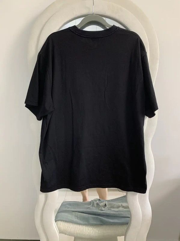 Burberry Burberry Men's Black Cotton T-Shirt with Rainbow Stripes Size US M / EU 48-50 / 2 - 3 Thumbnail