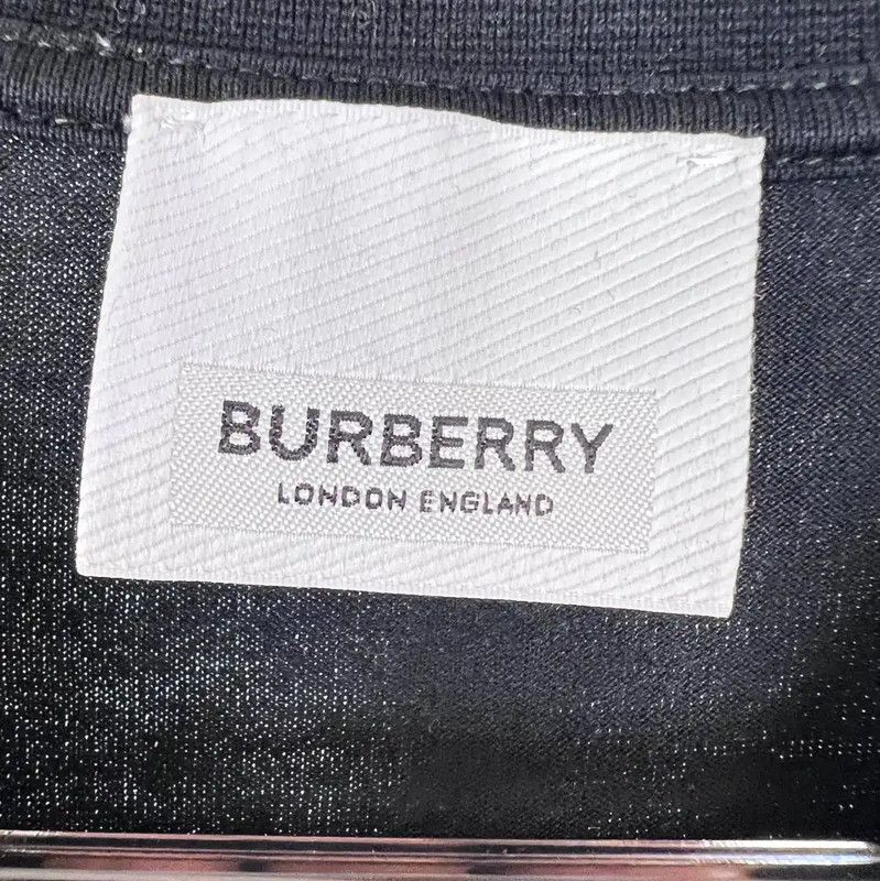 Burberry Burberry Black Cotton Men's T-Shirt Size US XS / EU 42 / 0 - 3 Thumbnail