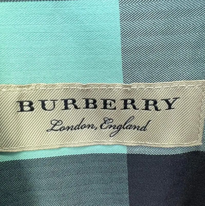 Burberry Burberry Color-blocked Cotton Casual Shirt for Men Size US L / EU 52-54 / 3 - 3 Thumbnail