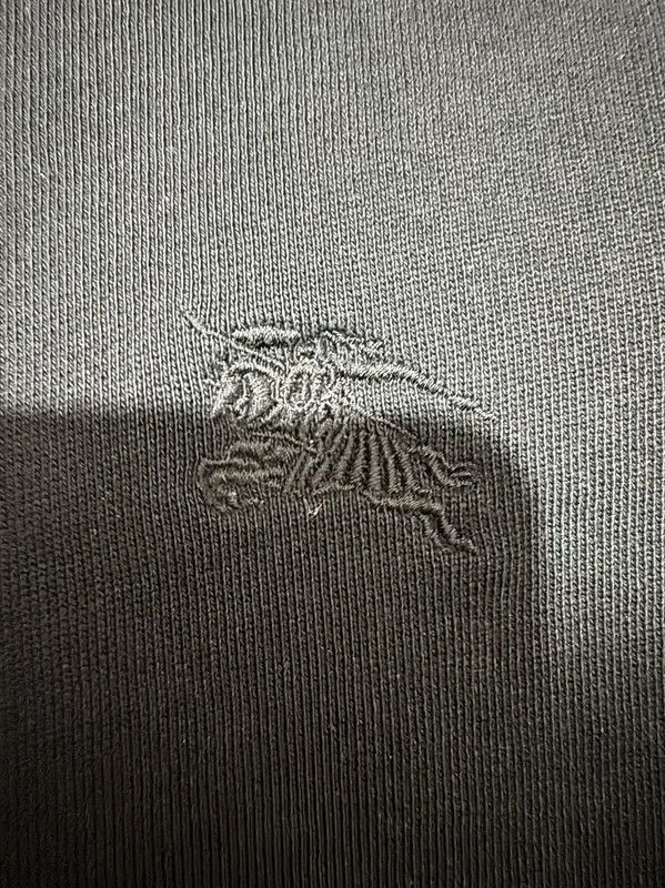 Burberry Burberry Black Cotton Logo Sweatshirt for Men Size US M / EU 48-50 / 2 - 5 Thumbnail