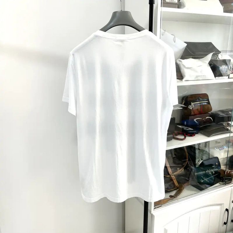 Burberry Burberry Summer White Cotton Short Sleeve T-Shirt Size US XL / EU 56 / 4 - 6 Thumbnail